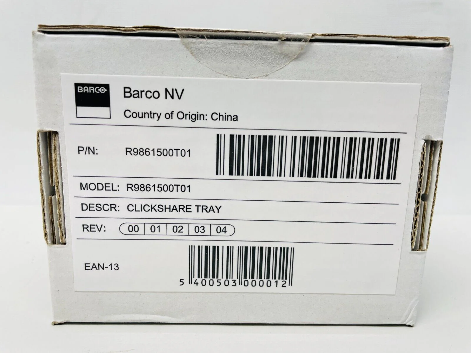 Barco R9861500T01 ClickShare Tray for Up to Four ClickShare Buttons - Image 2