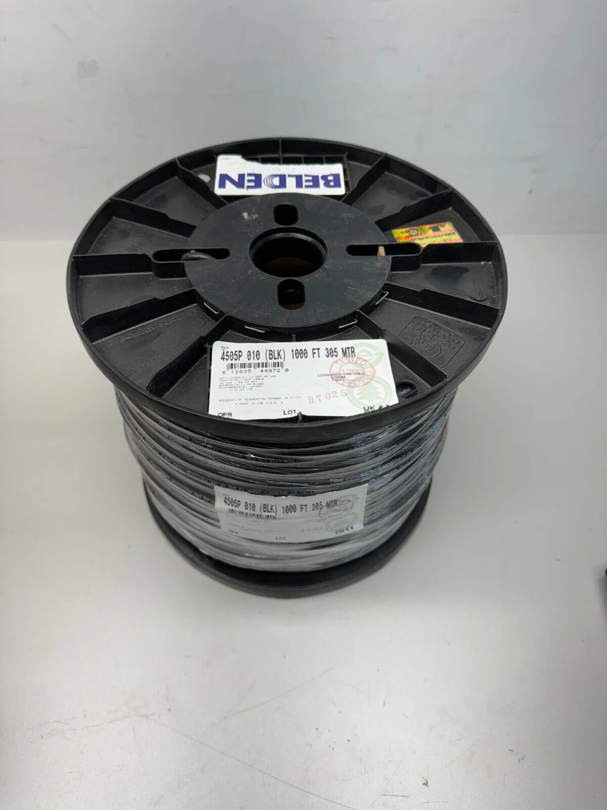 Belden 4505P 010 (BLK) 1000 FT 305 MTR 12 GHZ 4K UHD Video Cable 4505P 0101000 - Image 3