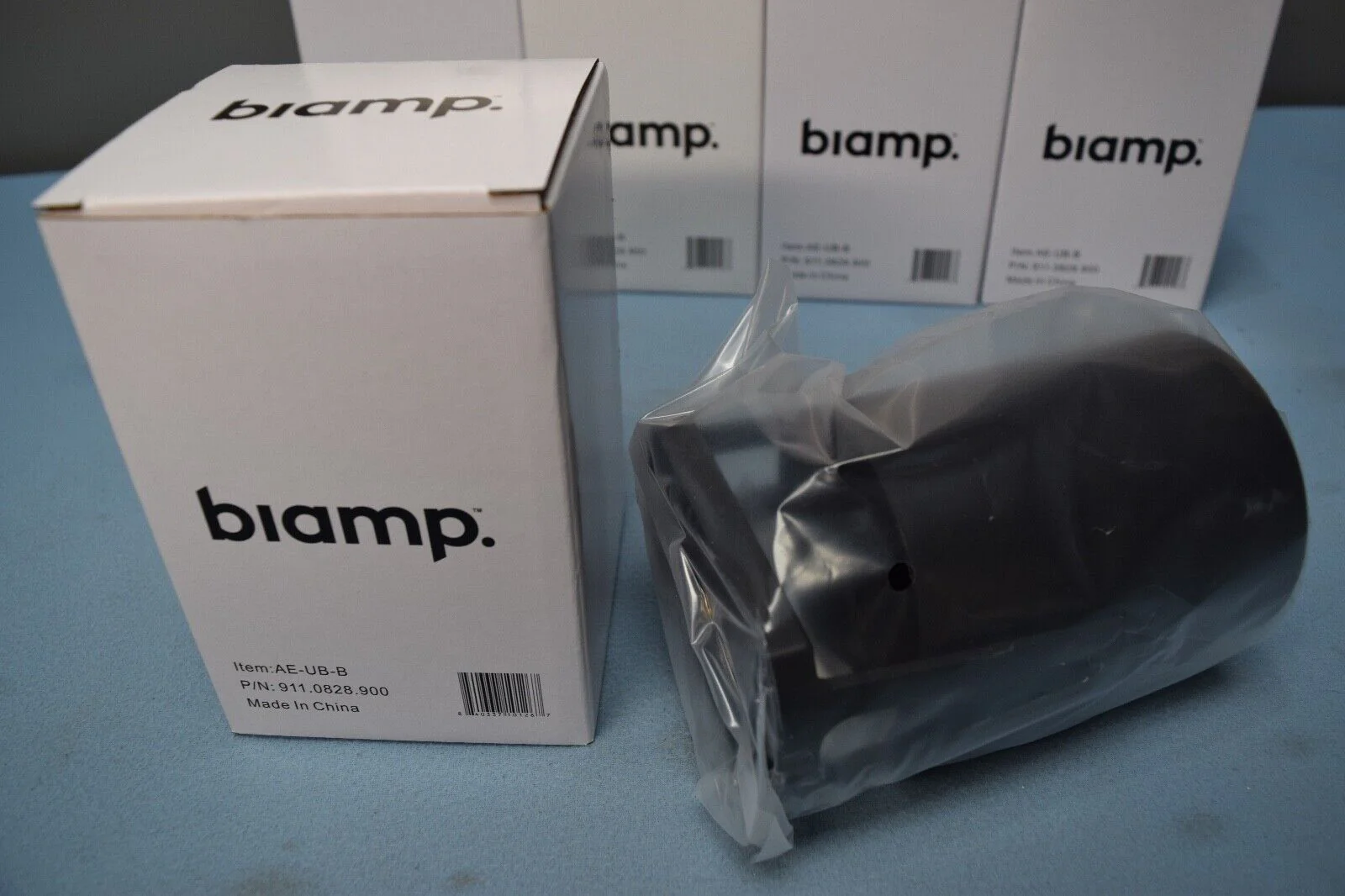 Biamp AE-UB-B Cambridge Universal Mounting Bracket BLACK LOT OF 8 - Image 2