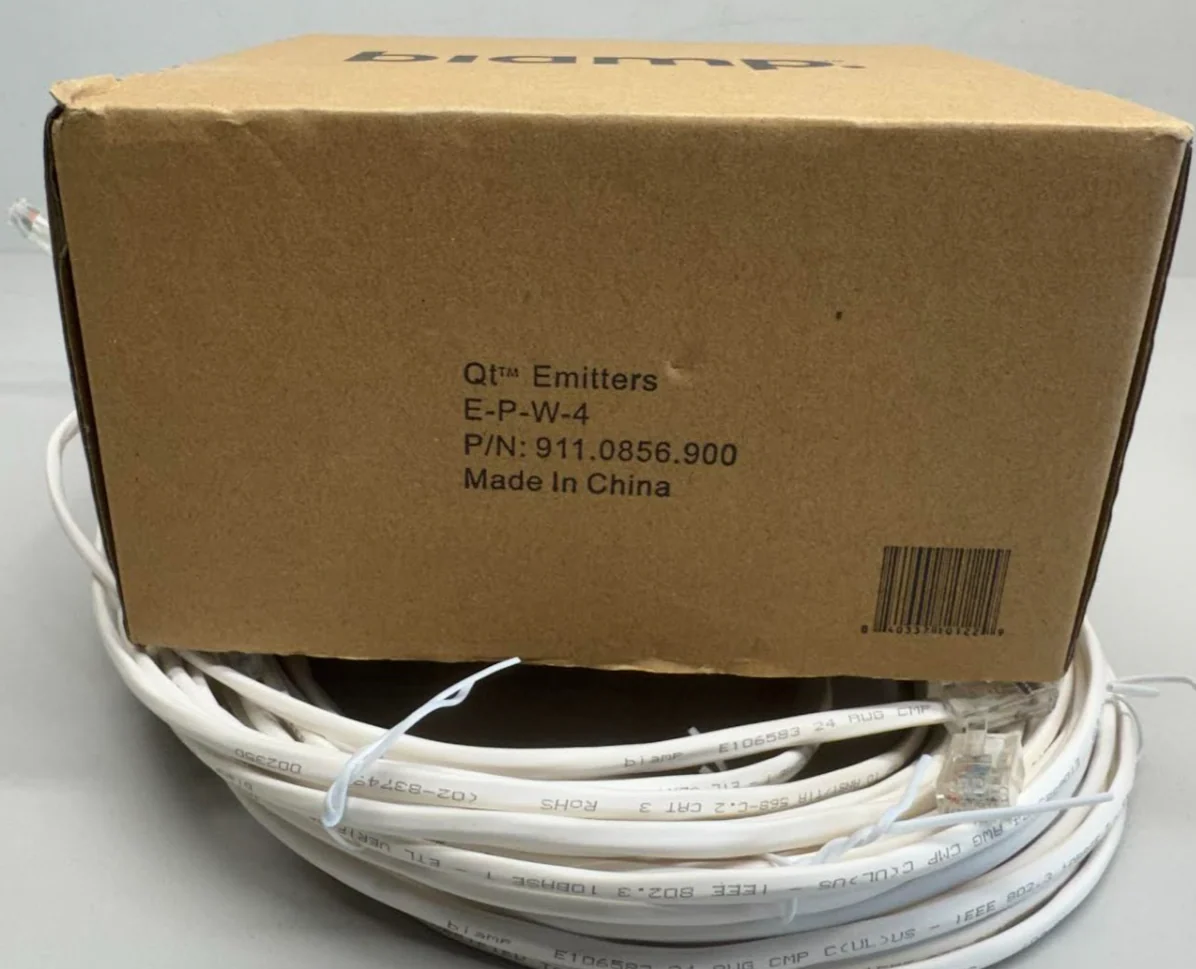 Biamp Cambridge E-P-W-16-4 911.0856.900 4 Active Emitters (WHITE) - Image 2