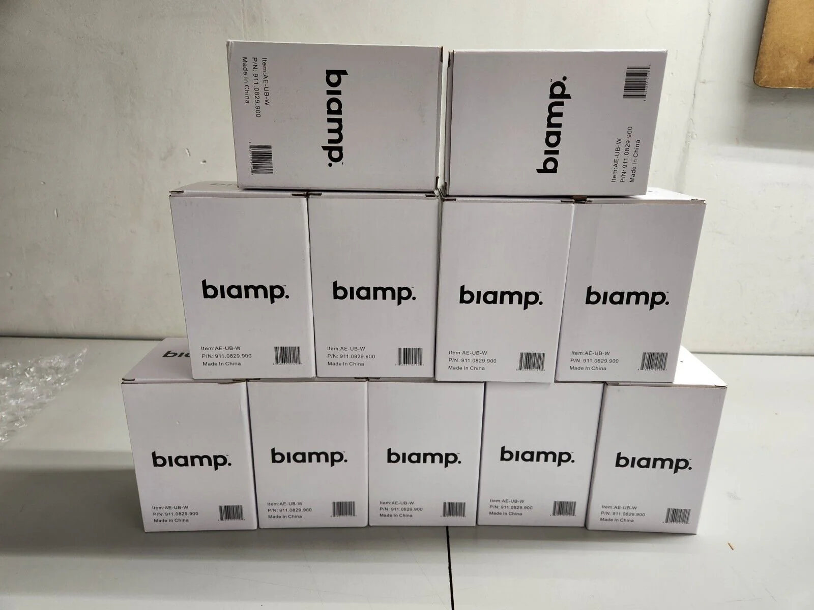 biamp Cambridge Sound Management AE-UB-W Universal Mounting Bracket  Lot of 11