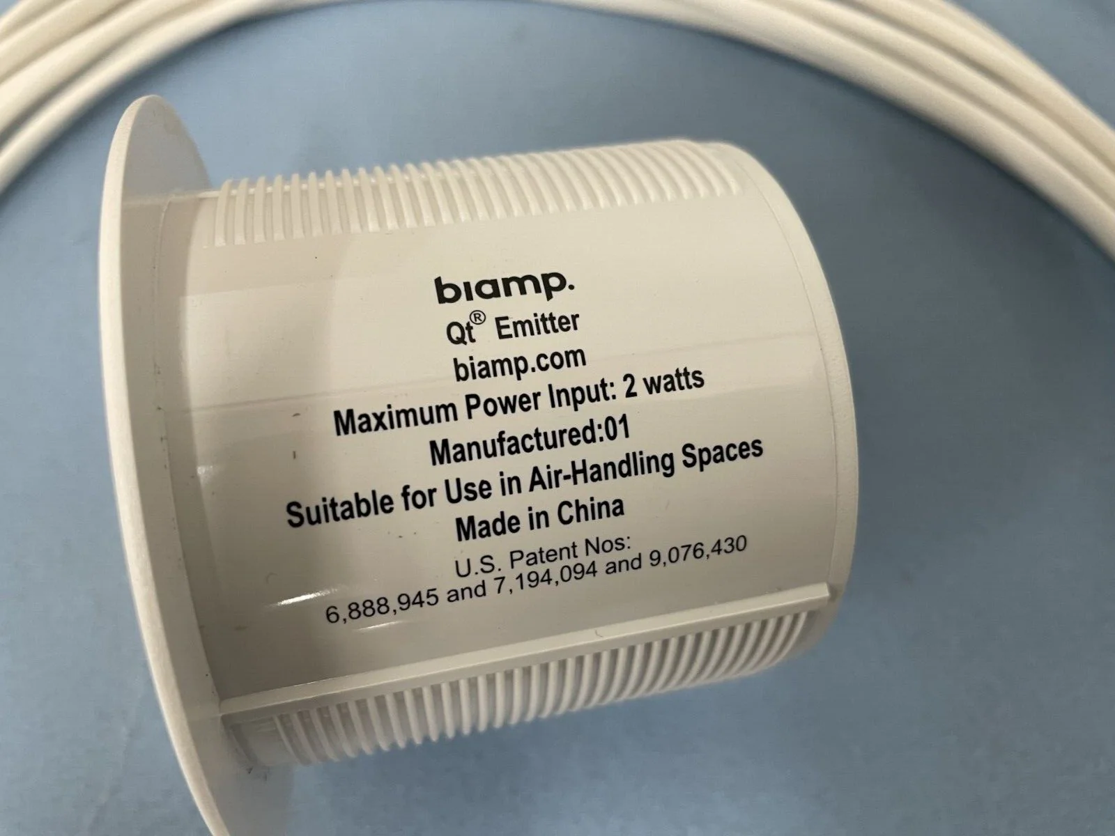 Biamp Cambridge Soundworks QT-Emitter Sound Masking Speaker - LOT of 9 - Image 3