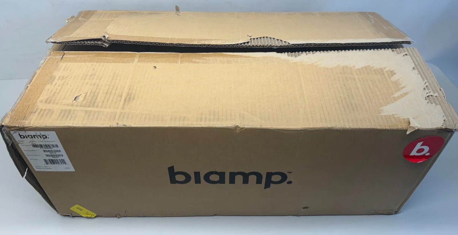 Biamp Desono C-IC6 2-Way 6.5" 60W Ceiling Speaker PAIR White No Tile Bridge