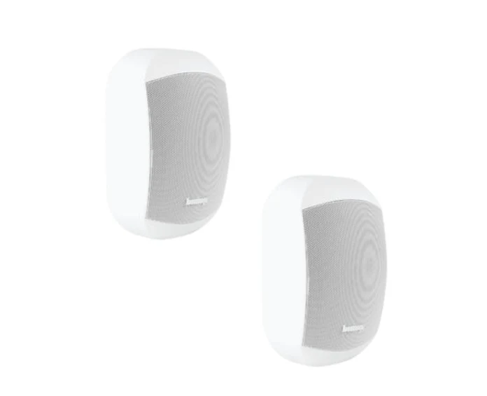 Biamp Desono MASK6CT 6.5" Design Surface Mount 70V/100V Loudspeaker PAIR - White