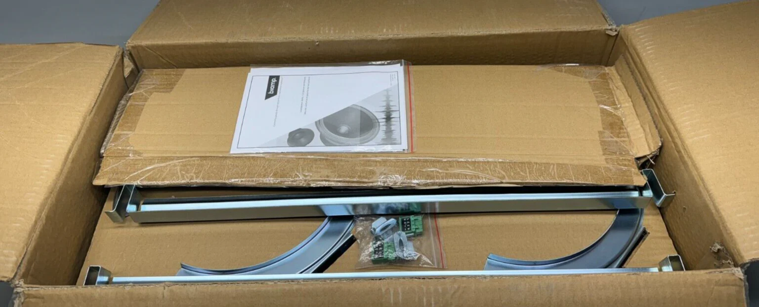 Biamp DX-1C6-W 6.5" 2-Way High Efficiency Ceiling Mount Loudspeaker - White Pair - Image 4