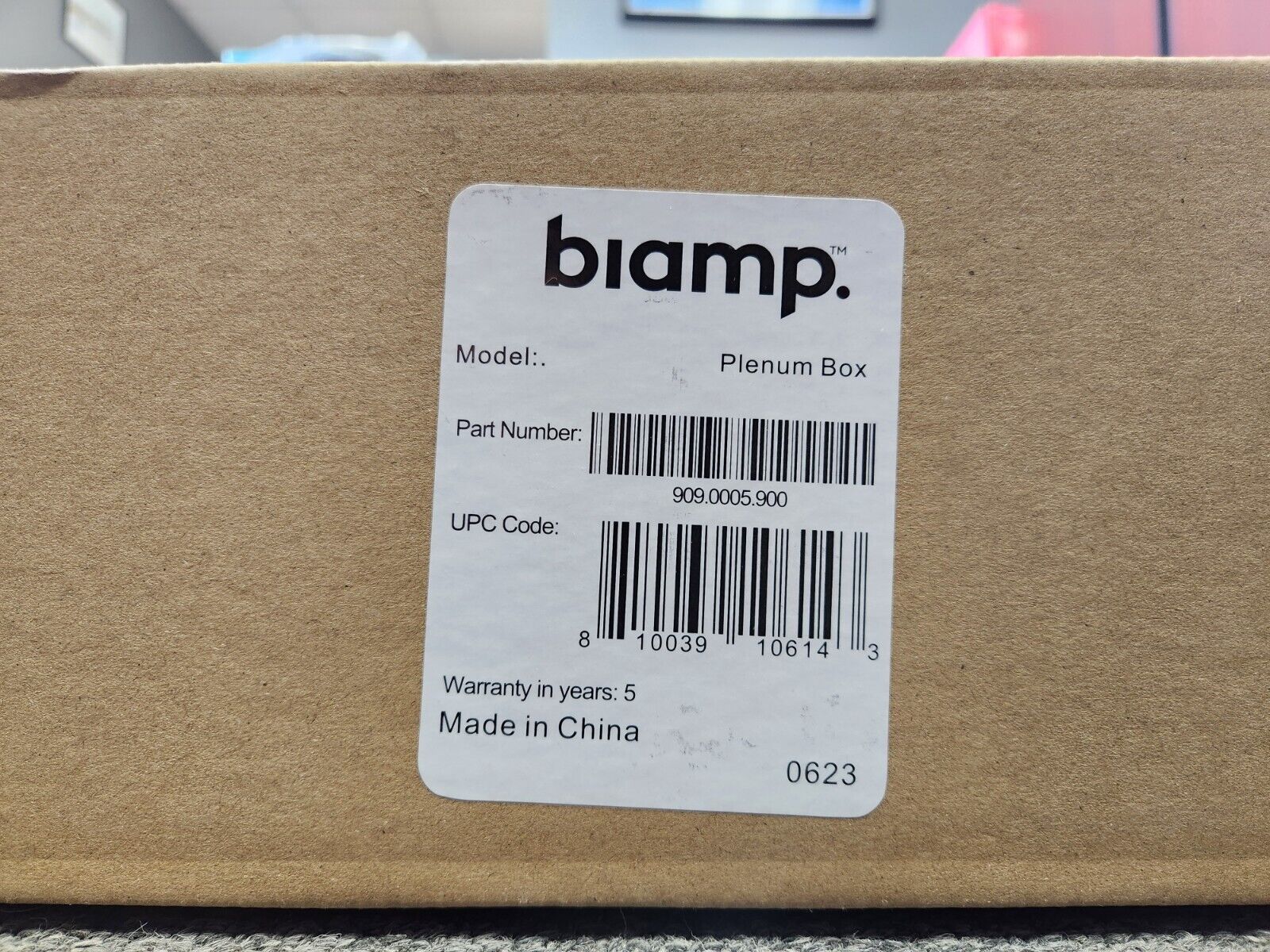 Biamp Plenum Box 12X12 - Mounting Enclosure for Biamp Devices 909.0005.900 - Image 2