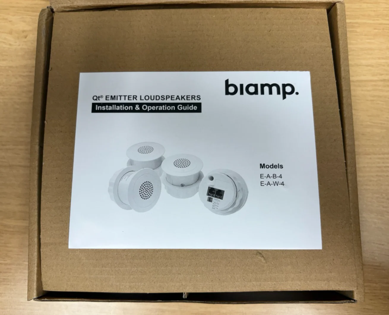 Biamp Qt Emitters E-A-W-4 Sound Masking Speakers (P/N: 911.0854.900) - Image 3
