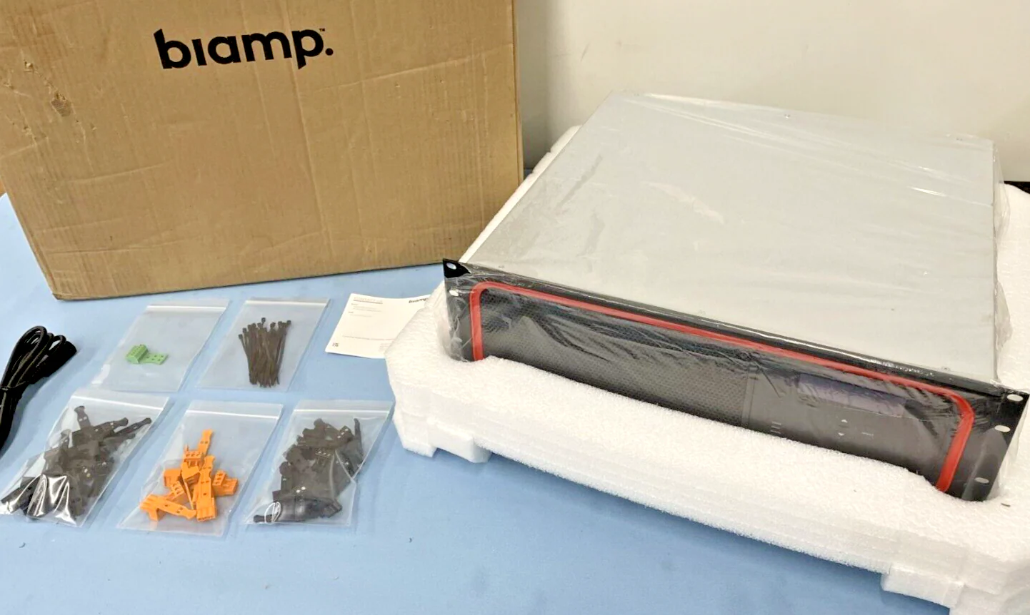 Biamp Systems Tesira SERVER-IO Digital Network Signal Processor DSP w/ 14 Cards