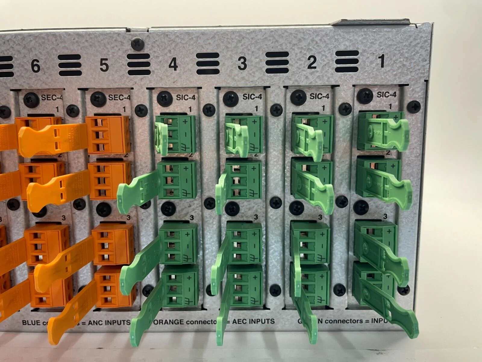 Biamp Systems Tesira SERVER-IO Digital Network Signal Processor DSP w/ 14 Cards - Image 4