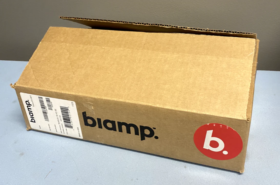 Biamp Tesira EX-AEC 4-Channel Mic/Line Input Modular Expander 911.0341.900 - Image 2