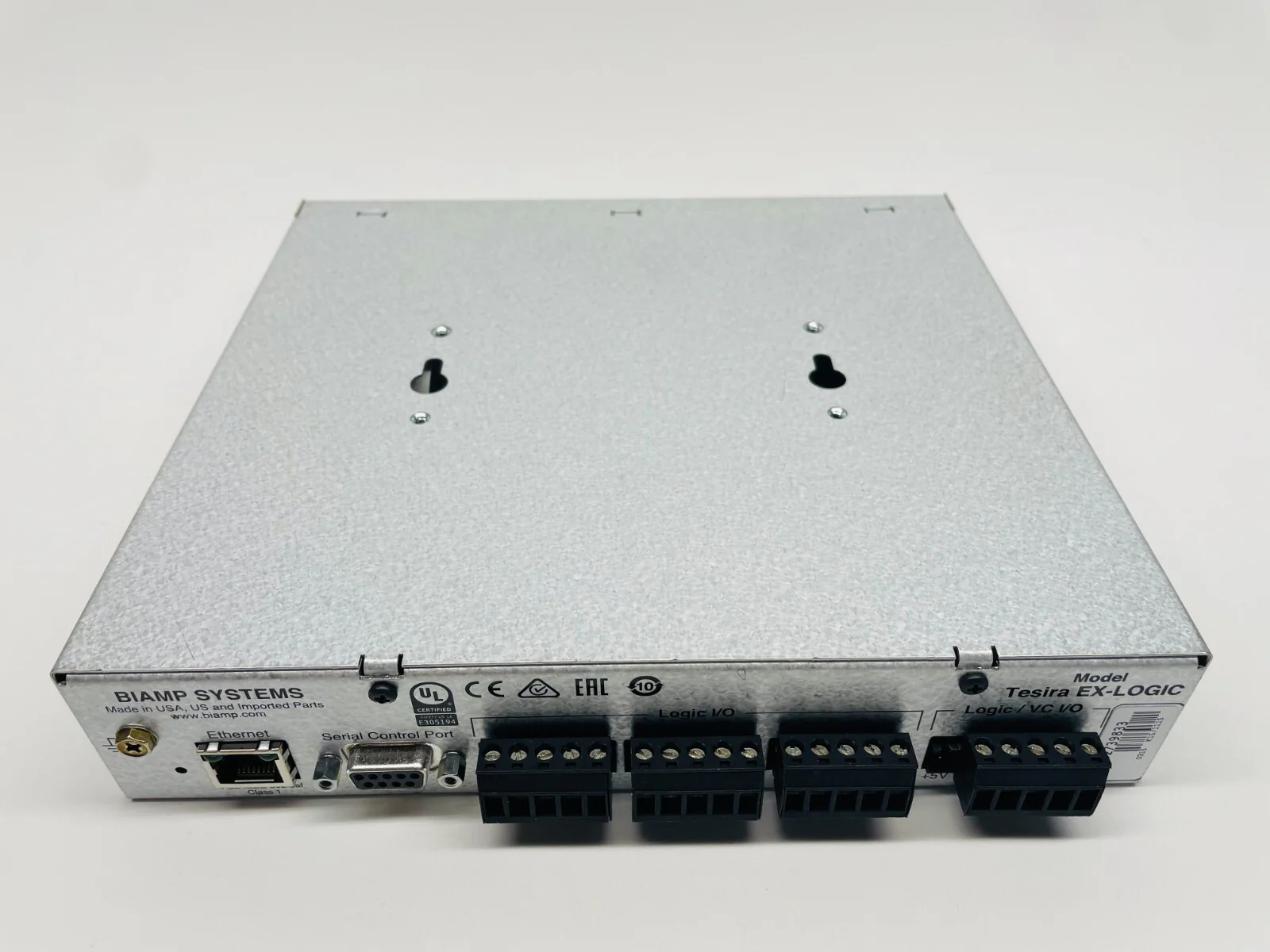 Biamp Tesira EX-LOGIC Controller Half-Rack Logic Box 911.0315.900 LOT of 3 - Image 4