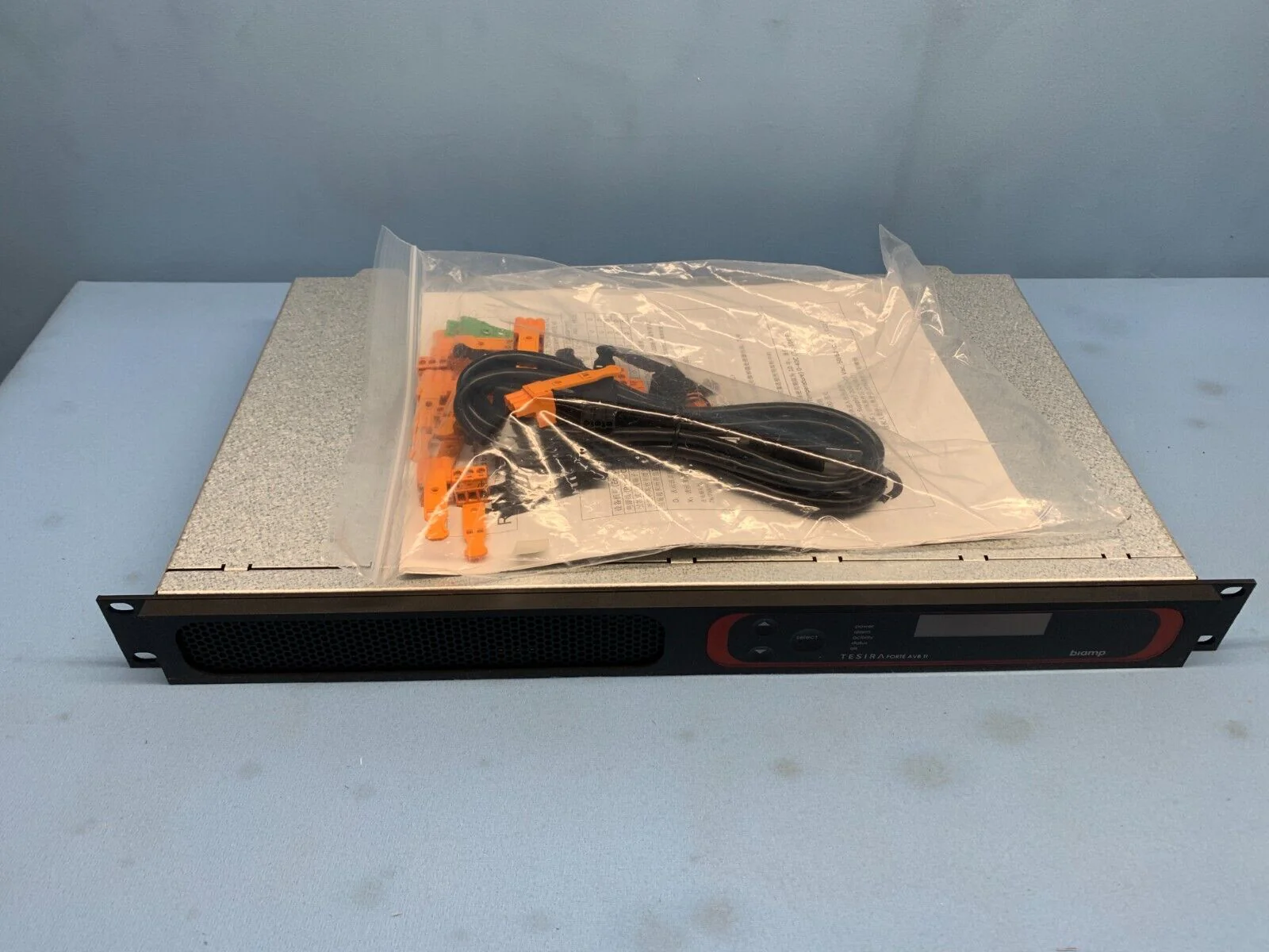 Biamp Tesira Forte AVB TI Audio Server Fixed I/O DSP Signal Processor