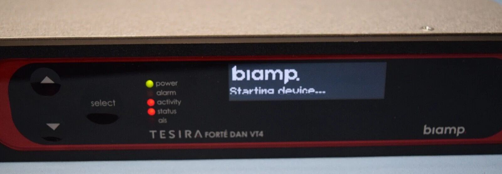 Biamp Tesira Forté Dan VT4 Digital Audio Server DSP with Dante - Image 4