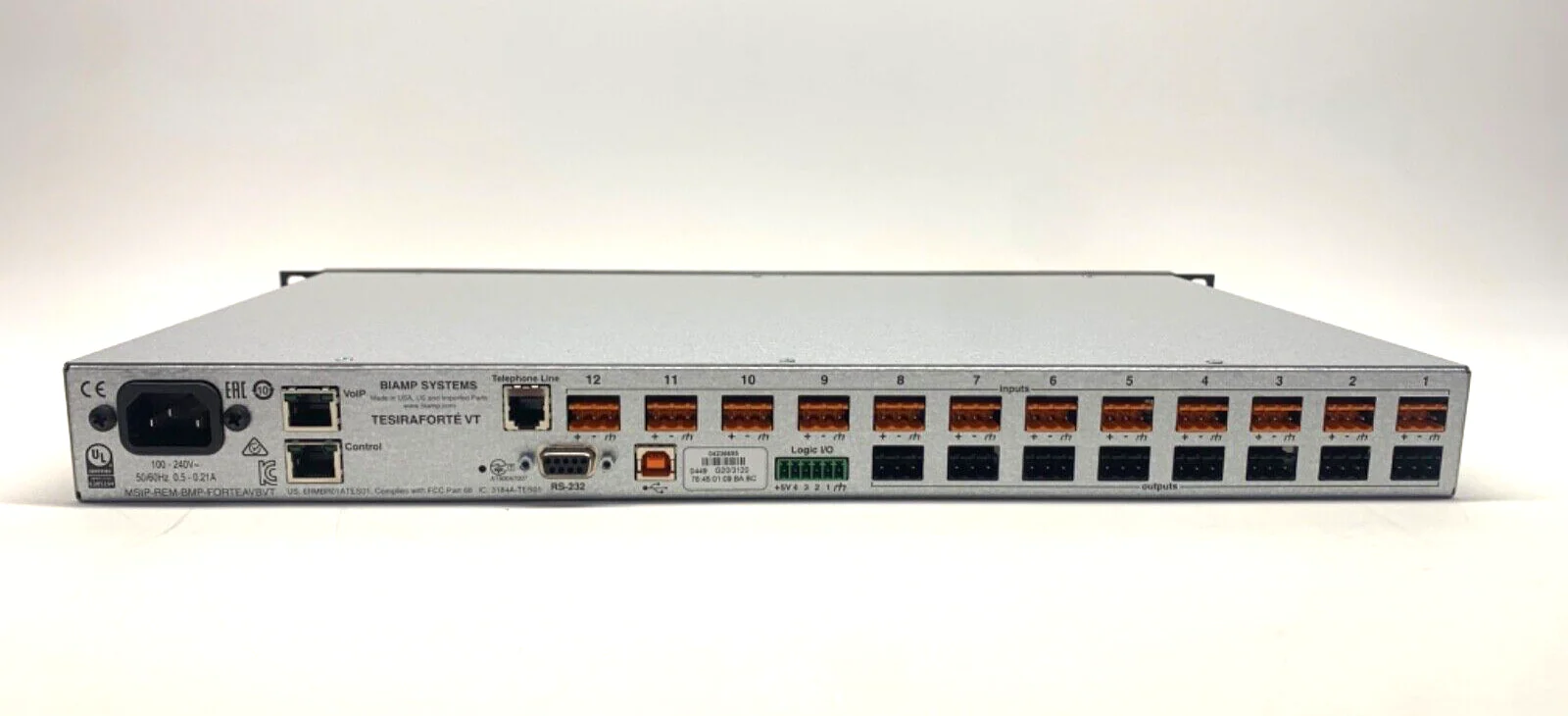 Biamp Tesira Forte VT / 911.0449.900 - Image 3