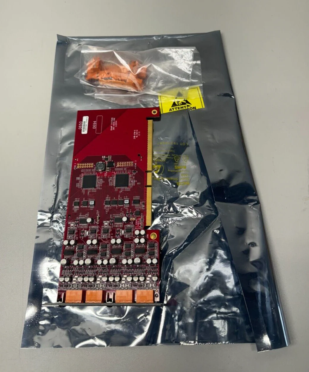 Biamp Tesira SEC-4 CK 4-Channel Mic/Line Modular Input Card w/ AEC 909.0329.90 - Image 2