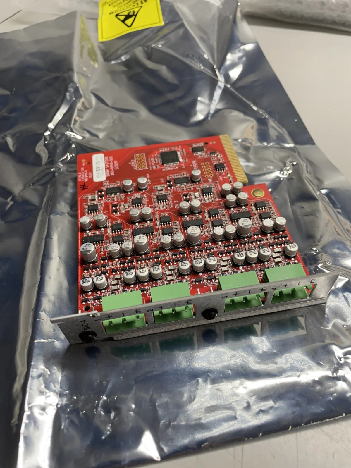 Biamp Tesira SIC-4 Card Kit 4-Channel Mic/Line Modular Input Module 909.0325.900 - Image 3