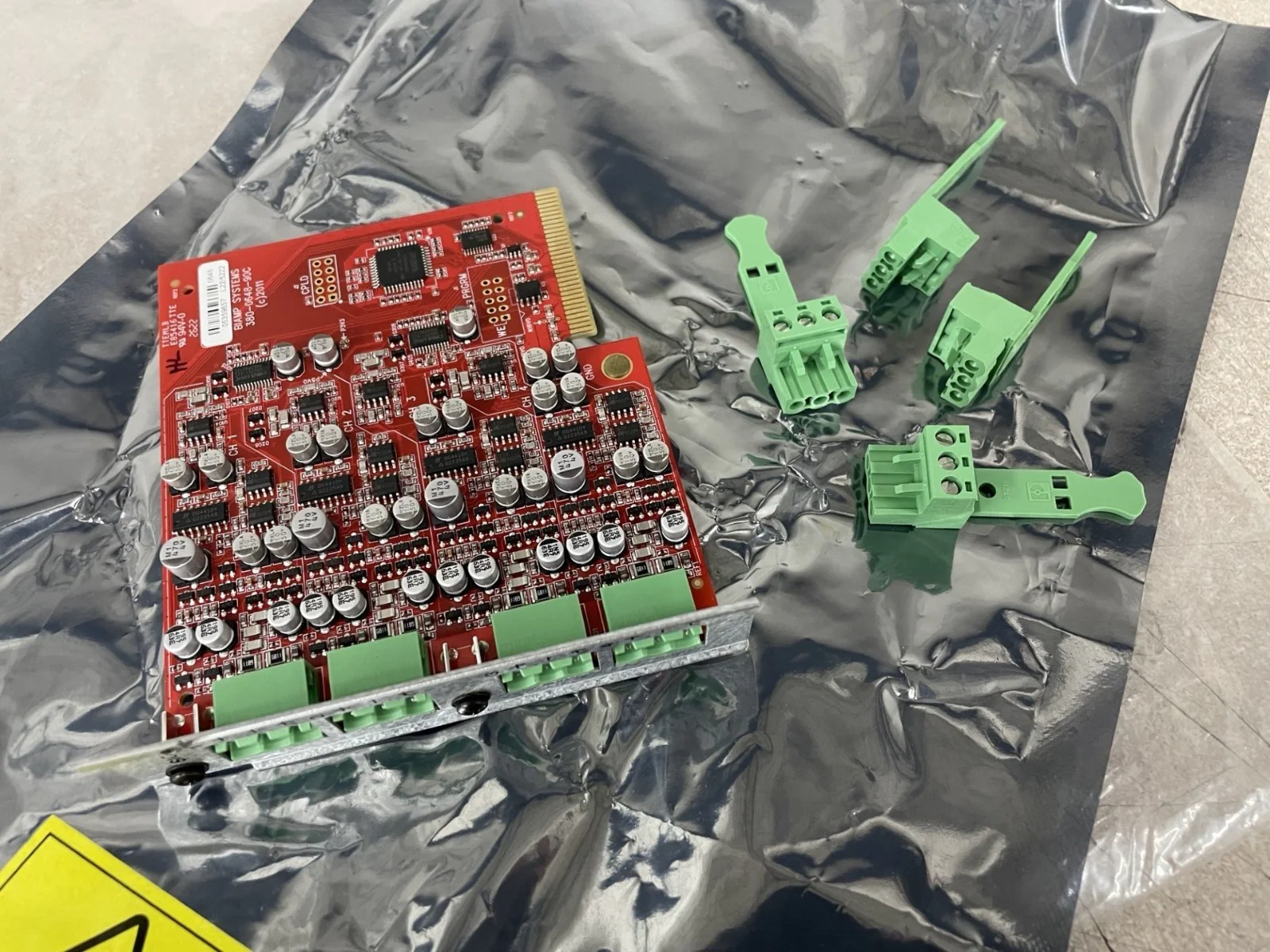 Biamp Tesira SIC-4 Card Kit 4-Channel Mic/Line Modular Input Module 909.0325.900 - Image 4
