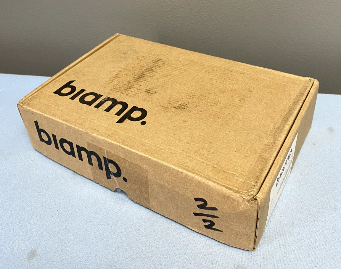 Biamp Tesira TCM-1 AVB Ceiling Microphone Pendant Microphone & Plenum Box
