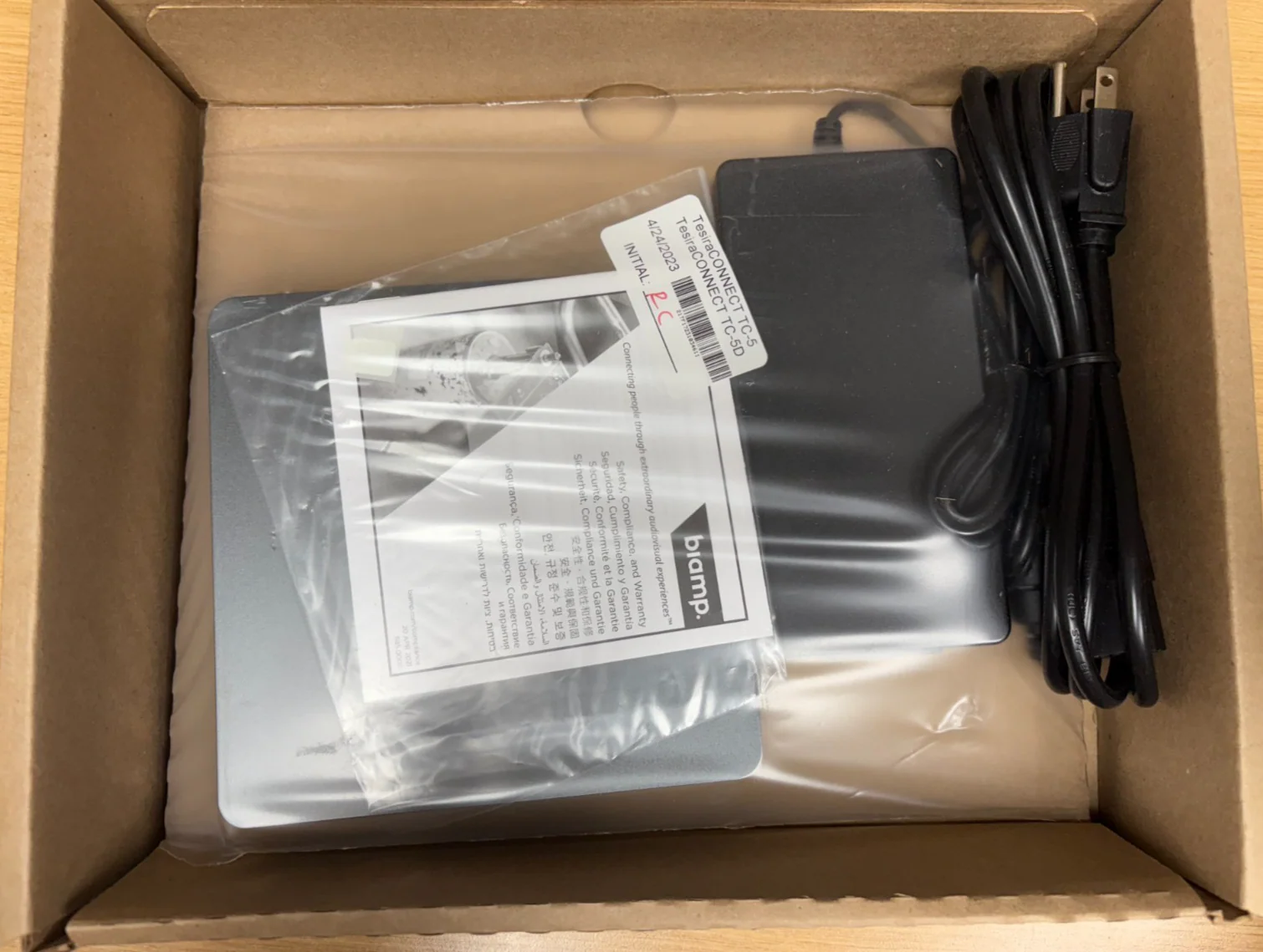 Biamp TesiraCONNECT TC-5 | 5-port expansion device (P/N: 911.0039.900) - Image 3
