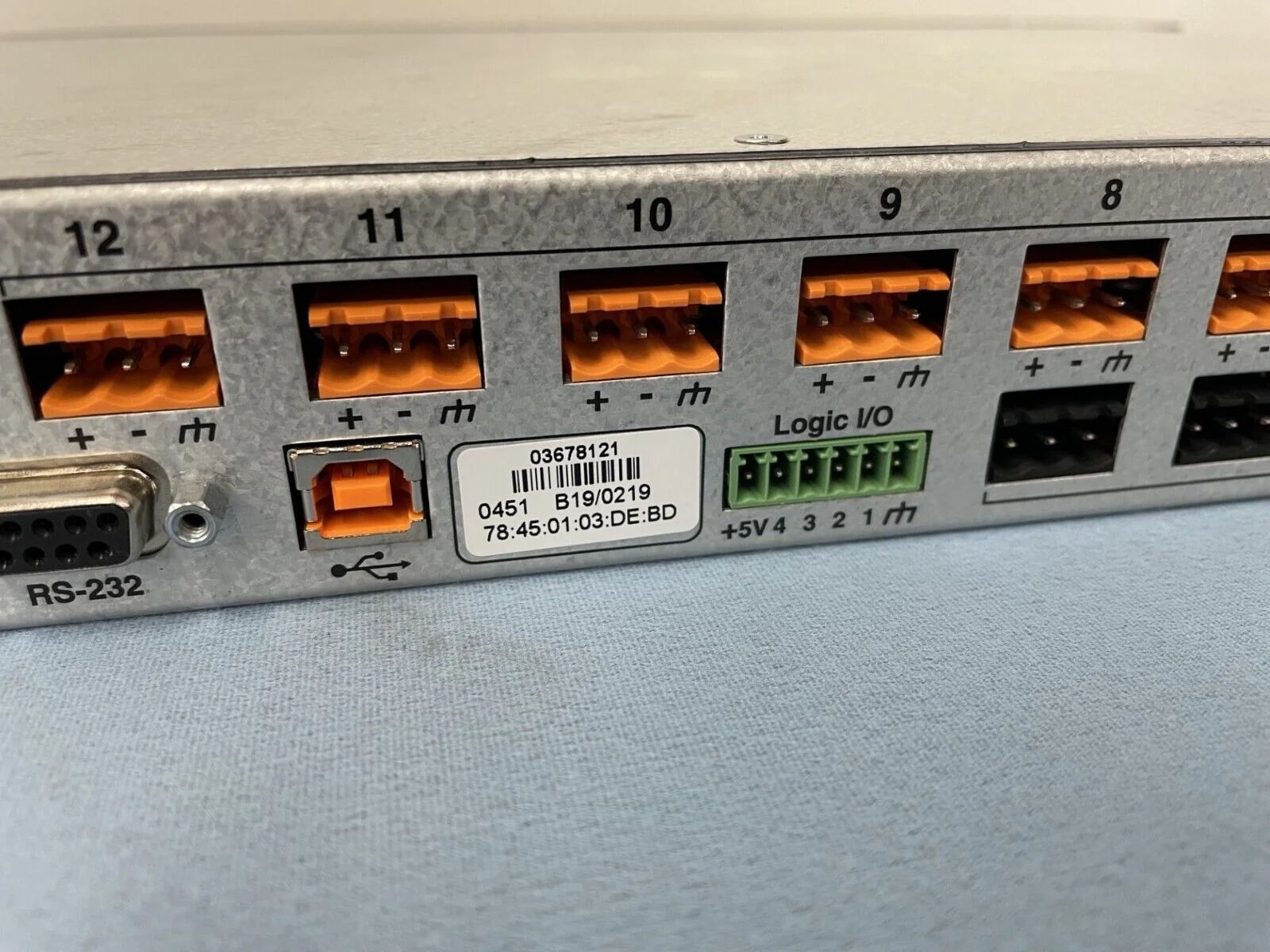 Biamp TesiraFORTE DAN VT Digital Audio Server Fixed I/O DSP Signal Processor - Image 4