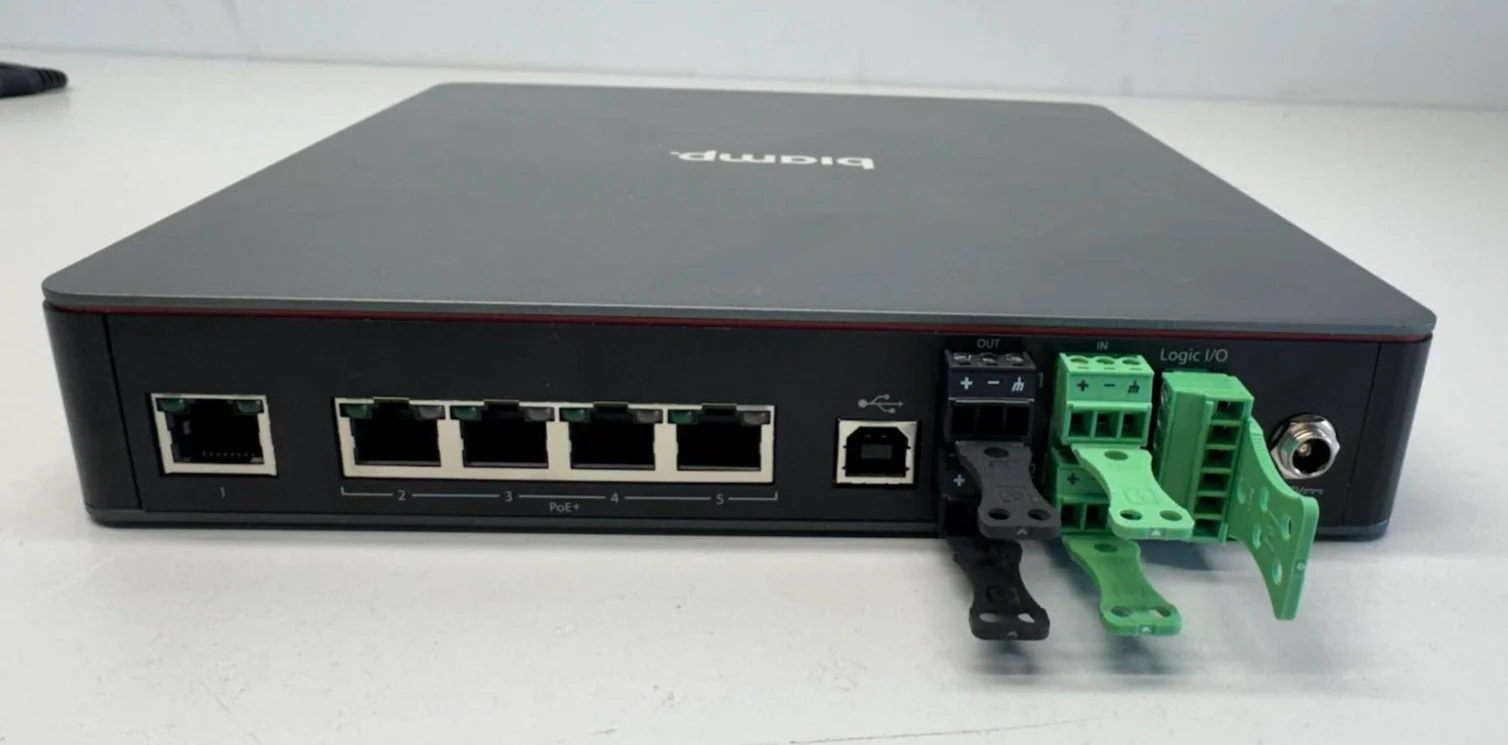 Biamp TesiraFORTÉ X 800 Meeting Room DSP with 4 integrated PoE+ ports - Image 2