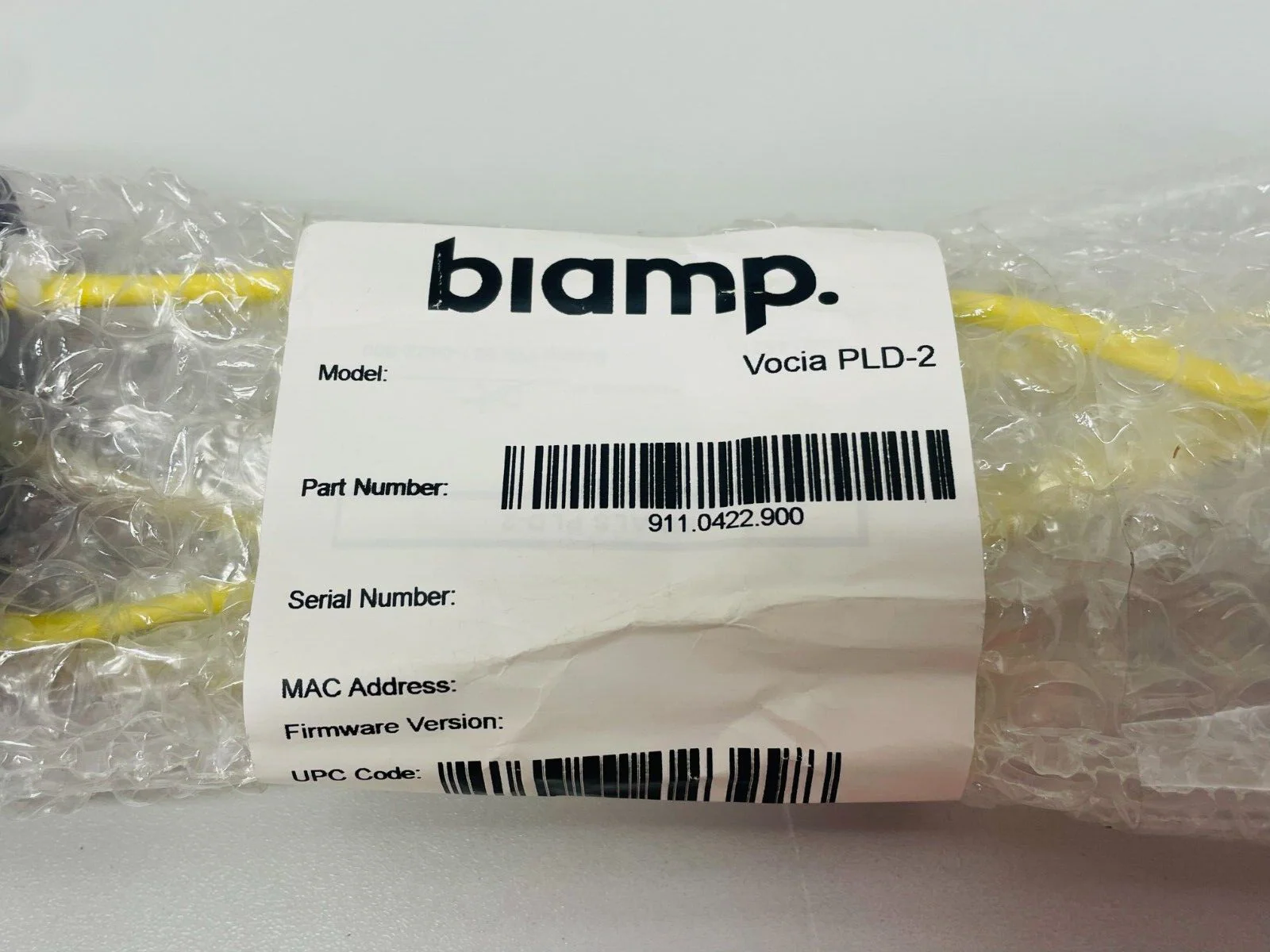 Biamp Vocia PLD-2 Passive Line-Monitoring Device - 911.0422.900 - Image 2