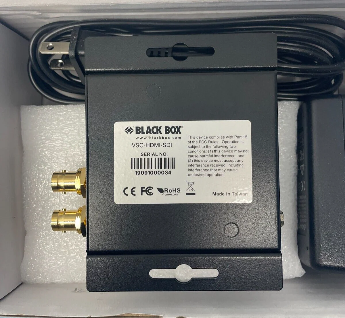 Black Box VSC-HDMI-SDI / 3G-SDI/HD-SDI to HDMI Converter - Image 4