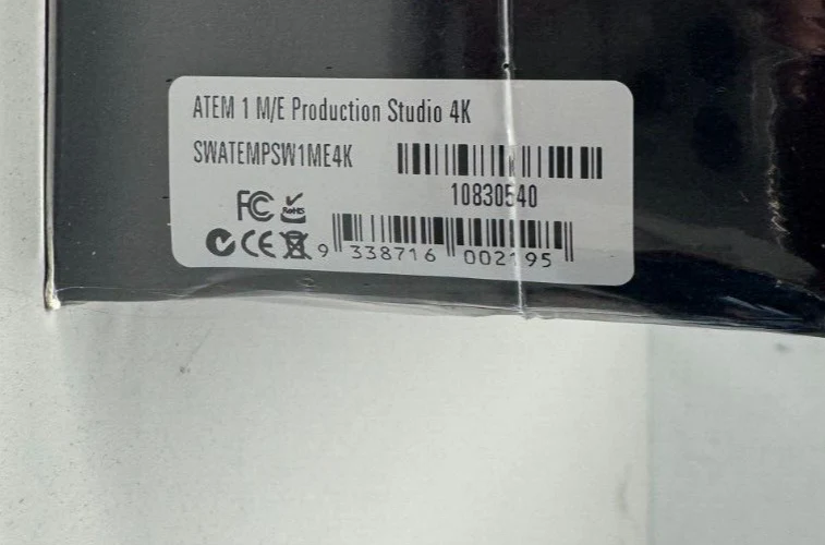 Blackmagic Design ATEM 1 M/E Production Studio 4K HD Live 6G-SDI Switcher/Mixer - Image 3
