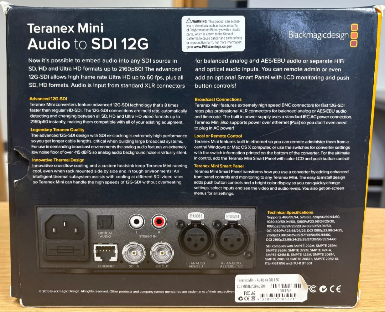 Blackmagic Design ATEM Mini Pro ISO HDMI Live Stream Video Production Switcher - Image 2