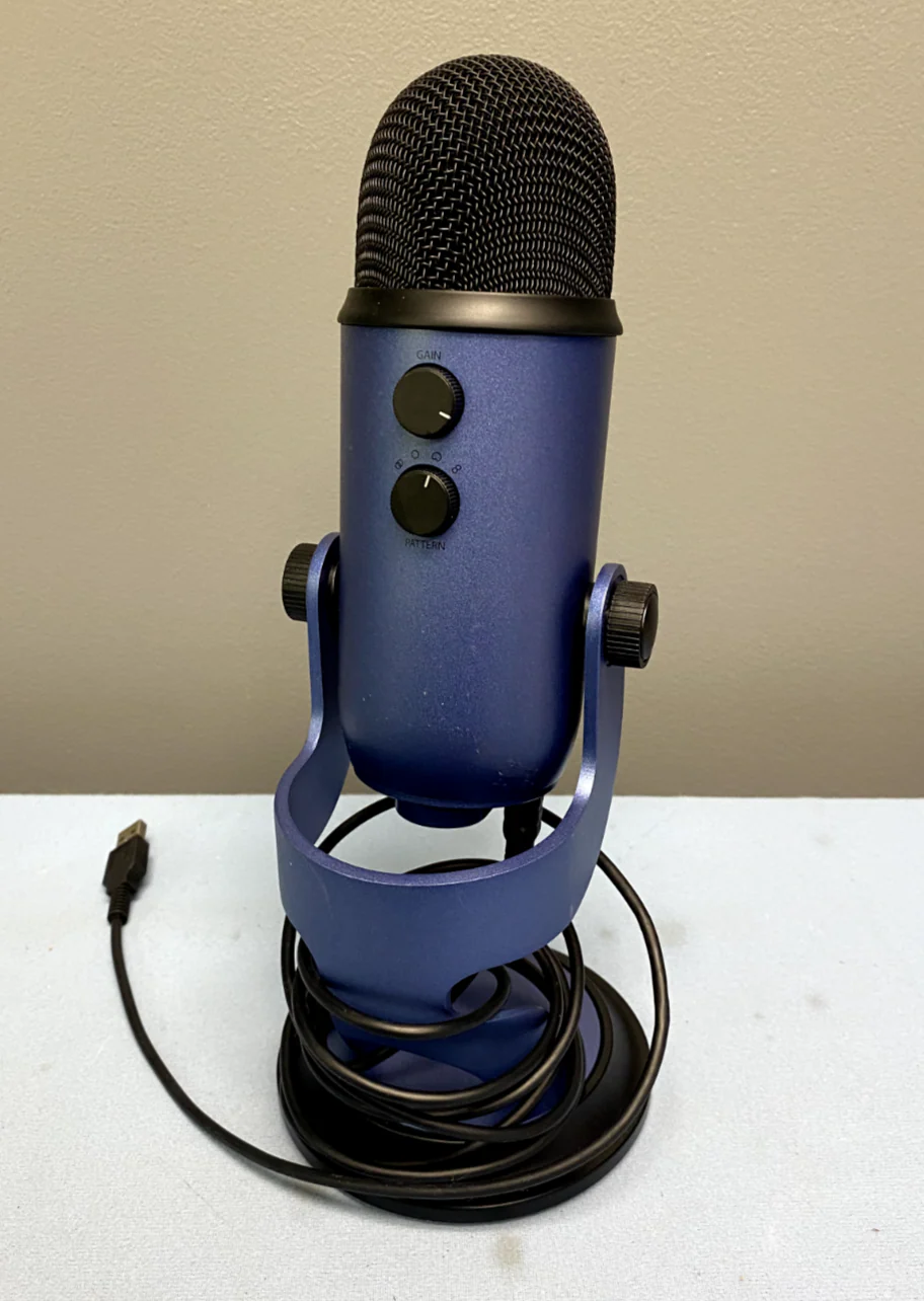 Blue Yeti USB Condenser Microphone 888-000141 Midnight Blue - Image 2