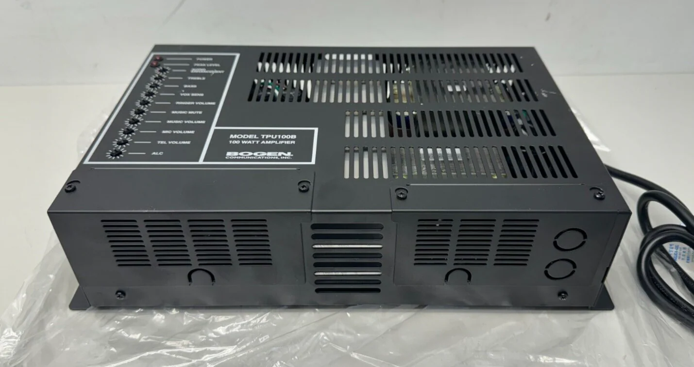 Bogen TPU100B Telephone Paging Amplifier - 100 Watt - Image 2