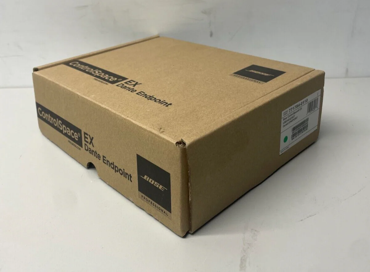 Bose 771784-0110 ControlSpace EX‑UH USB/headset Dante Under Table Endpoint - Image 2