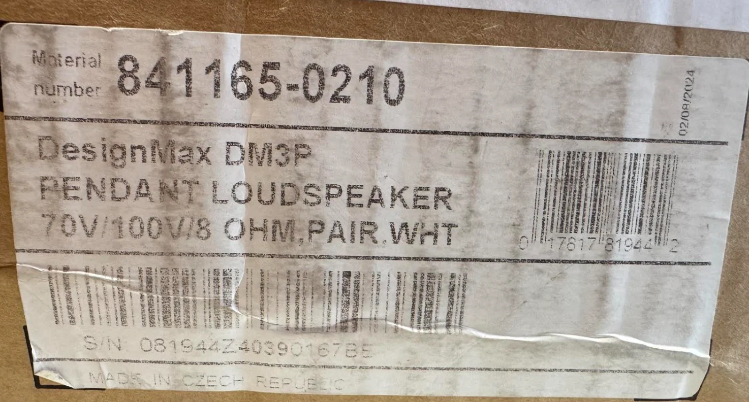 Bose Professional DesignMax DM3P Pendant Loudspeaker (White, Pair) 841165-0220 - Image 3