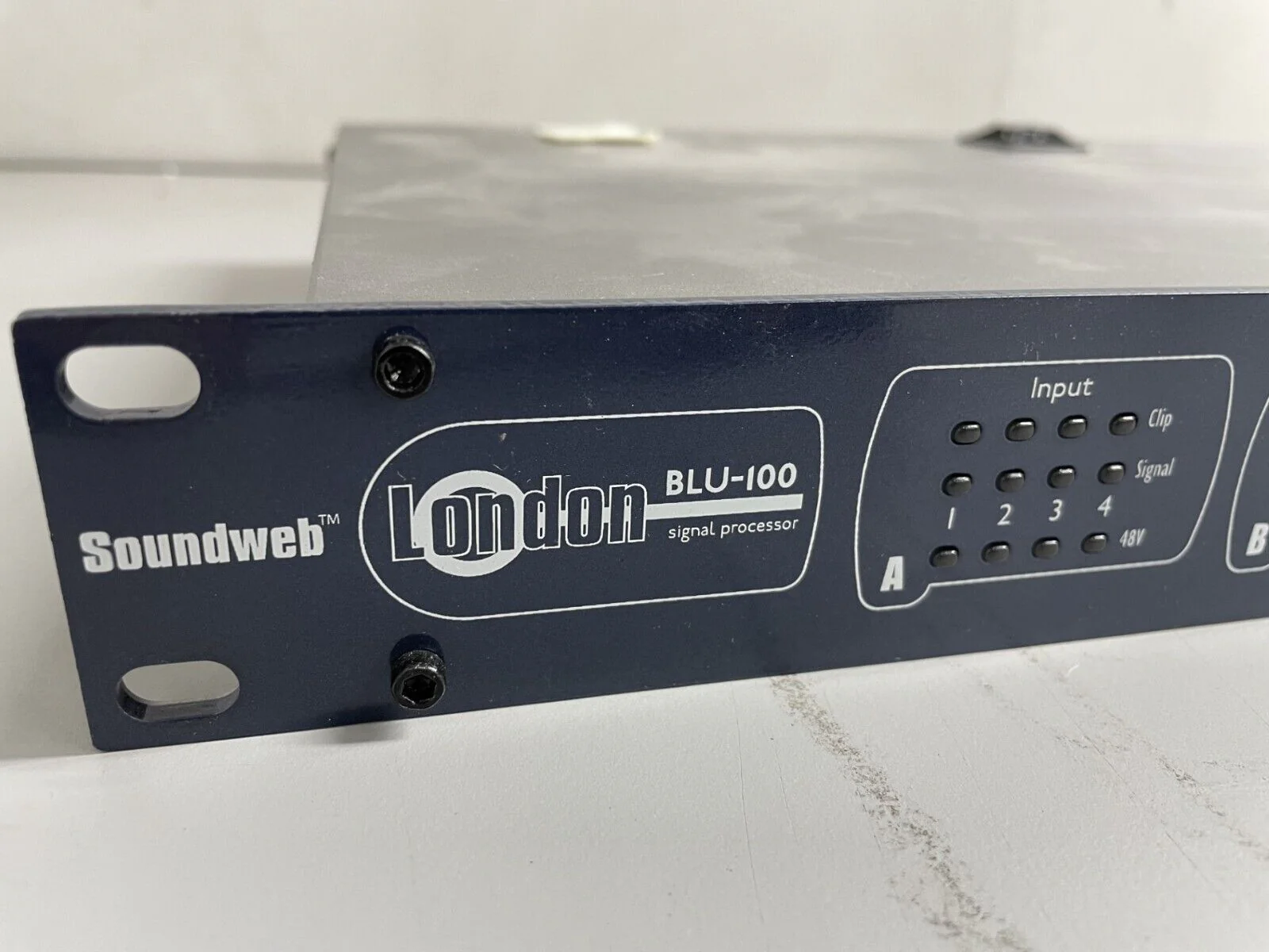 BSS Audio Soundweb London BLU-100 12x8 Signal Processor w/ BLU Link - BSSBLU100