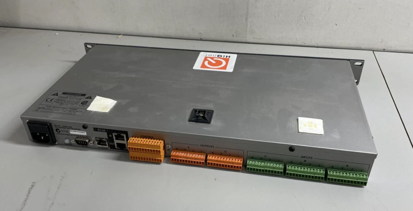 BSS Audio Soundweb London BLU-100 12x8 Signal Processor w/ BLU Link - BSSBLU100 - Image 3
