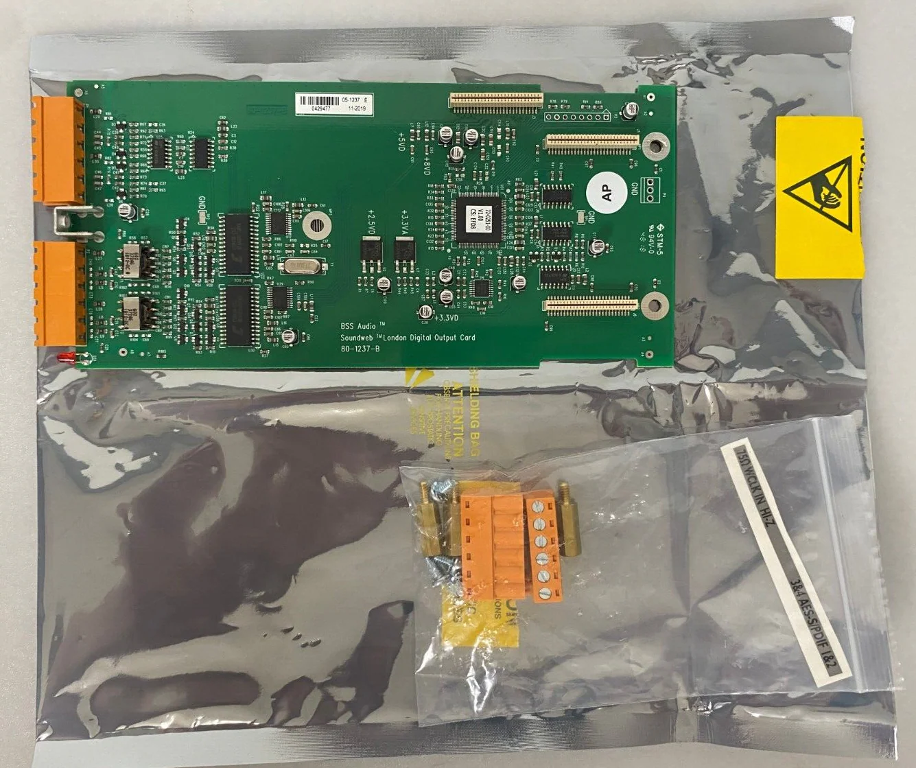 BSS BLU DIGITAL OUT Card BSSBLUDIGITAOUT-M (80-1237-B) - Image 2