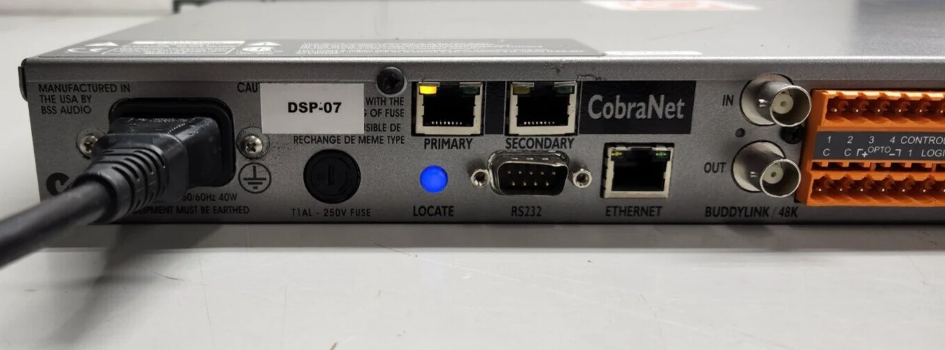 BSS Soundweb London Audio BLU-32 I/O Expander with CobraNet - Image 4
