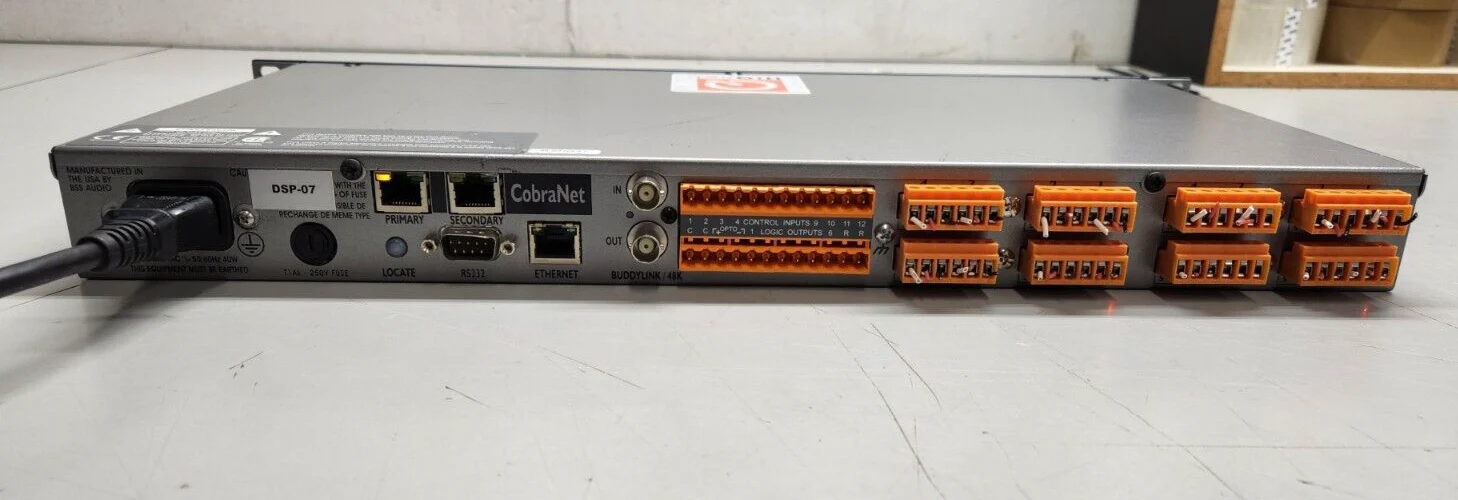 BSS Soundweb London Audio BLU-32 I/O Expander with CobraNet - Image 5