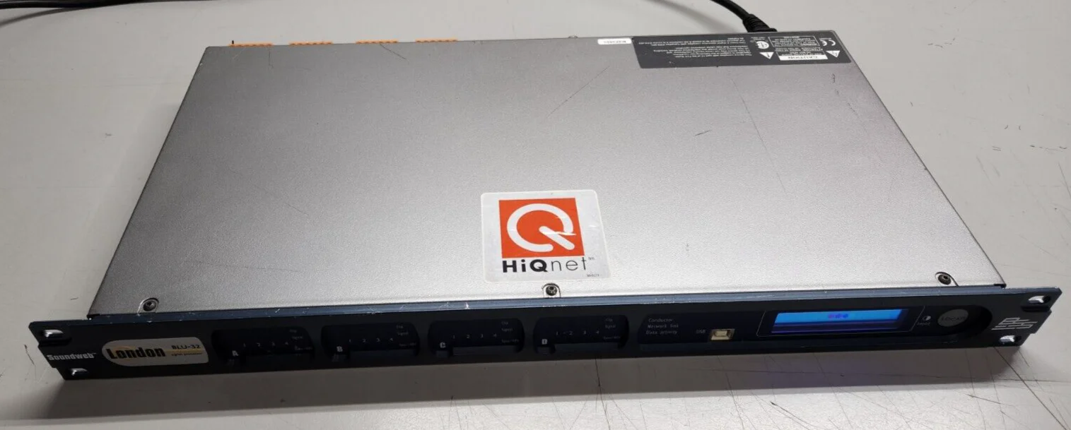 BSS Soundweb London Audio BLU-32 I/O Expander with CobraNet - Image 7