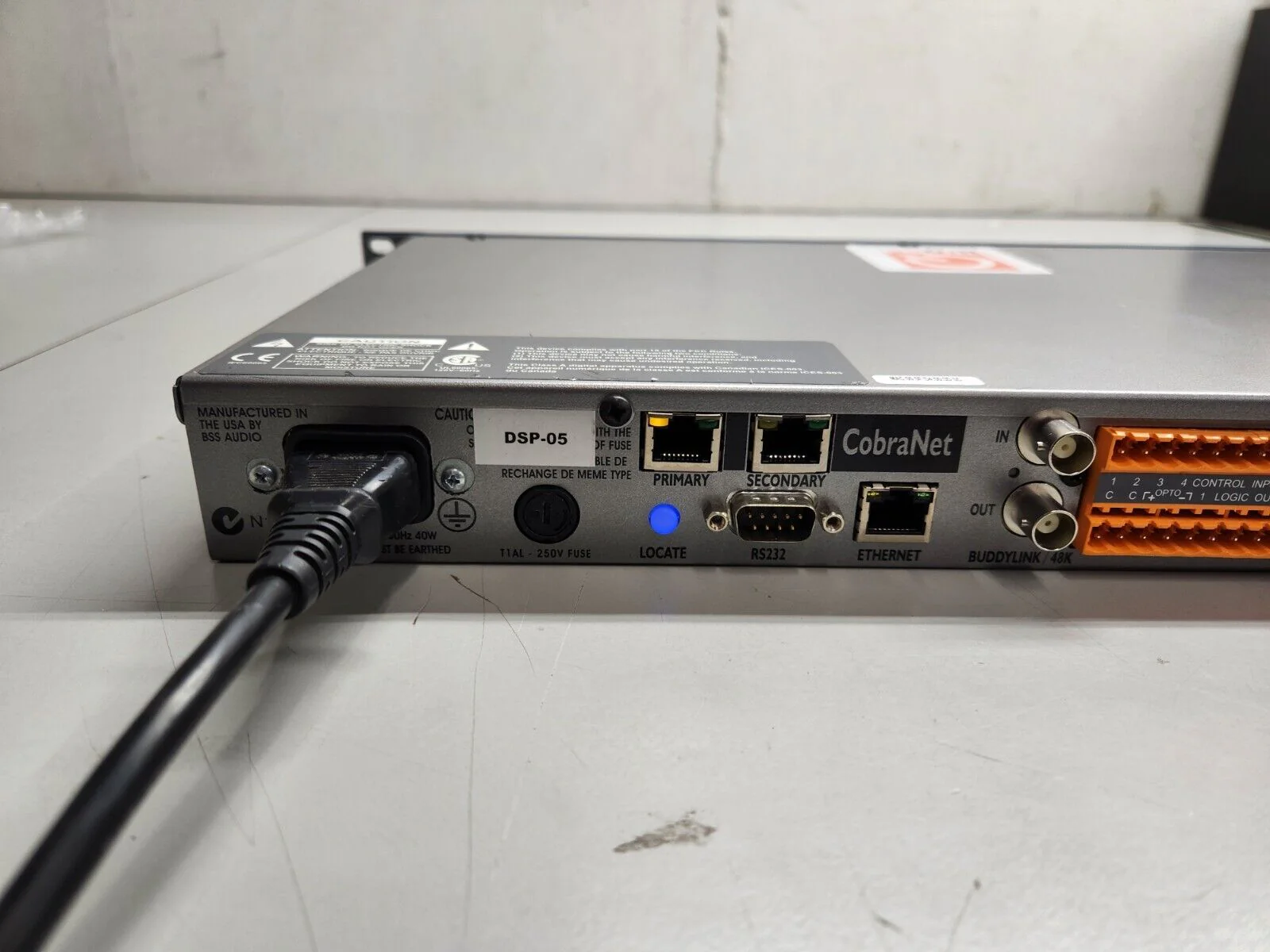 BSS Soundweb London Audio BLU-32 I/O Expander with CobraNet - Image 8