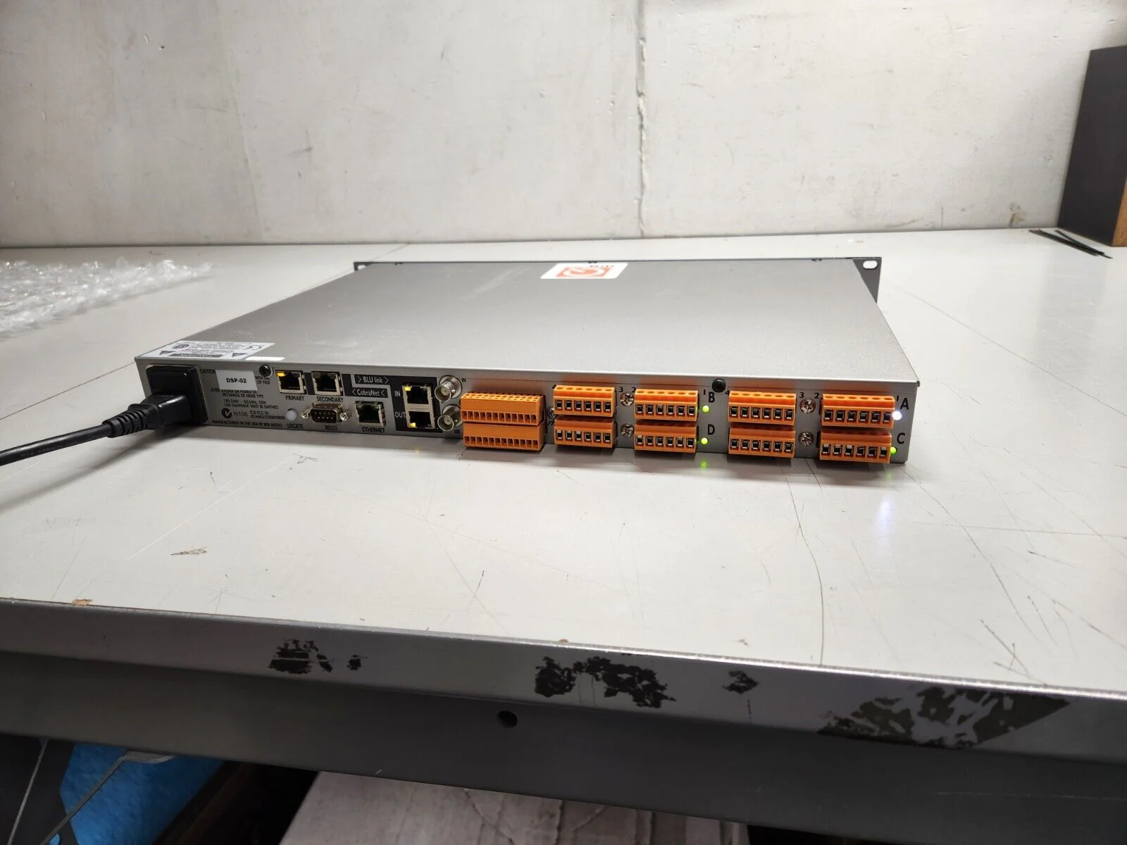 BSS Soundweb London Audio BLU 800 Signal Processor w/ BLU link / CobraNet - Image 7