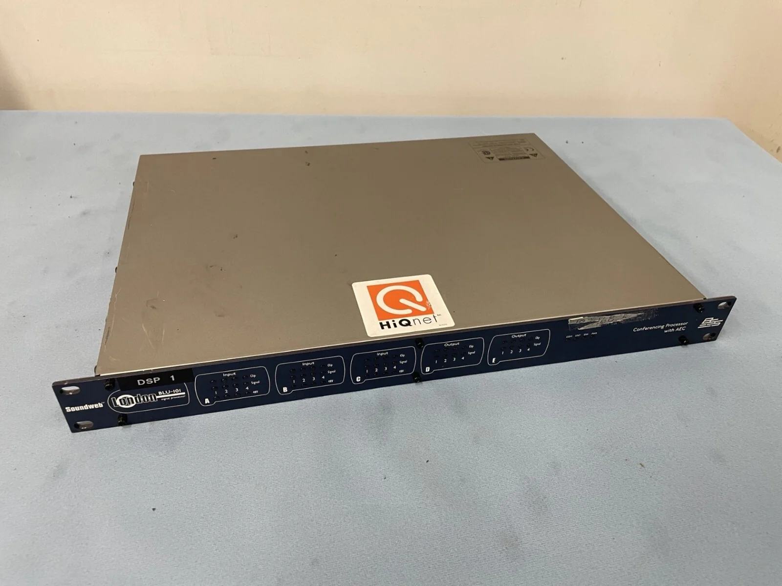 BSS Soundweb London BLU-101 Pro Audio Conferencing Signal Processor with AEC - Image 4