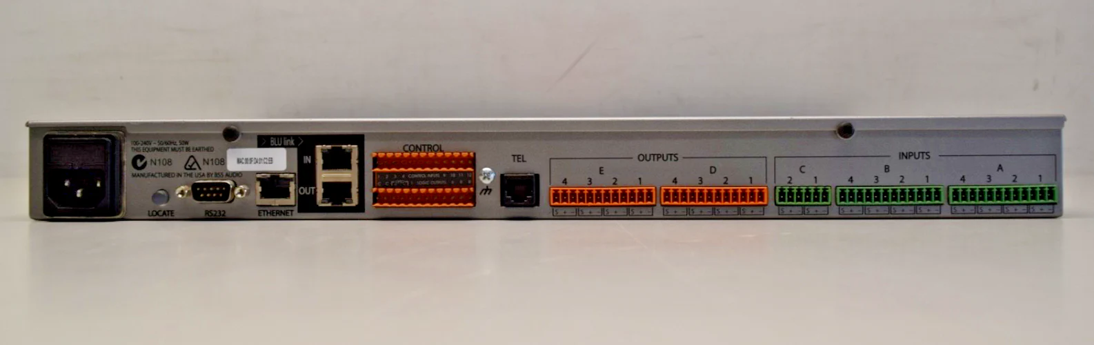 BSS Soundweb London BLU-102 Conferencing Processor w/ AEC & Telephone Hybrid - Image 2