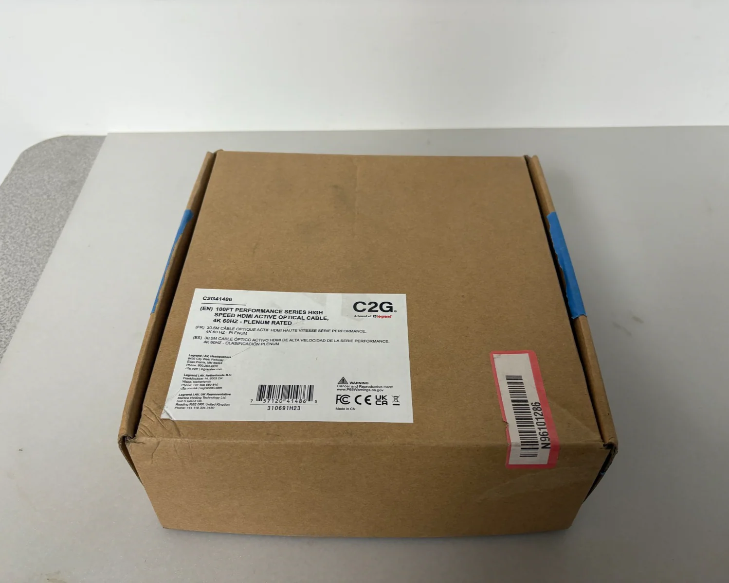 C2G 100FT Preformance Series High Speed HDMI Active Optical Cable / 4k 60HZ - Image 2