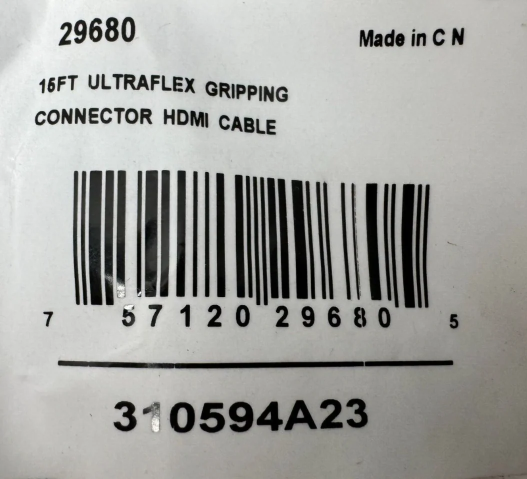 C2G 29680 15ft (4.6m) High Speed HDMI w/ Grip Connectors - 4K 60Hz (LOT OF 4) - Image 3