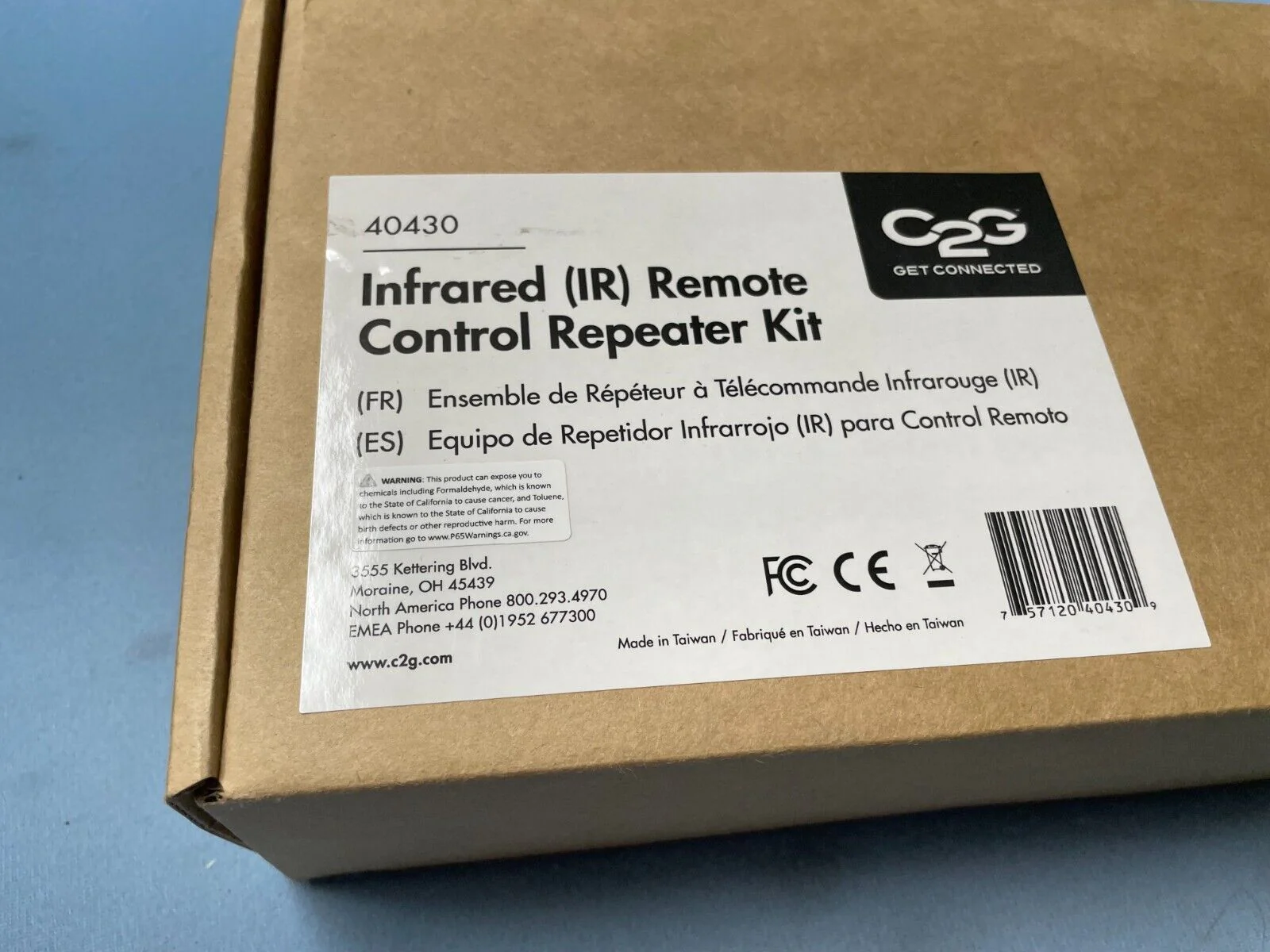 C2G Cables To Go Infrared (IR) Remote Control Repeater Kit (40430) - Image 2