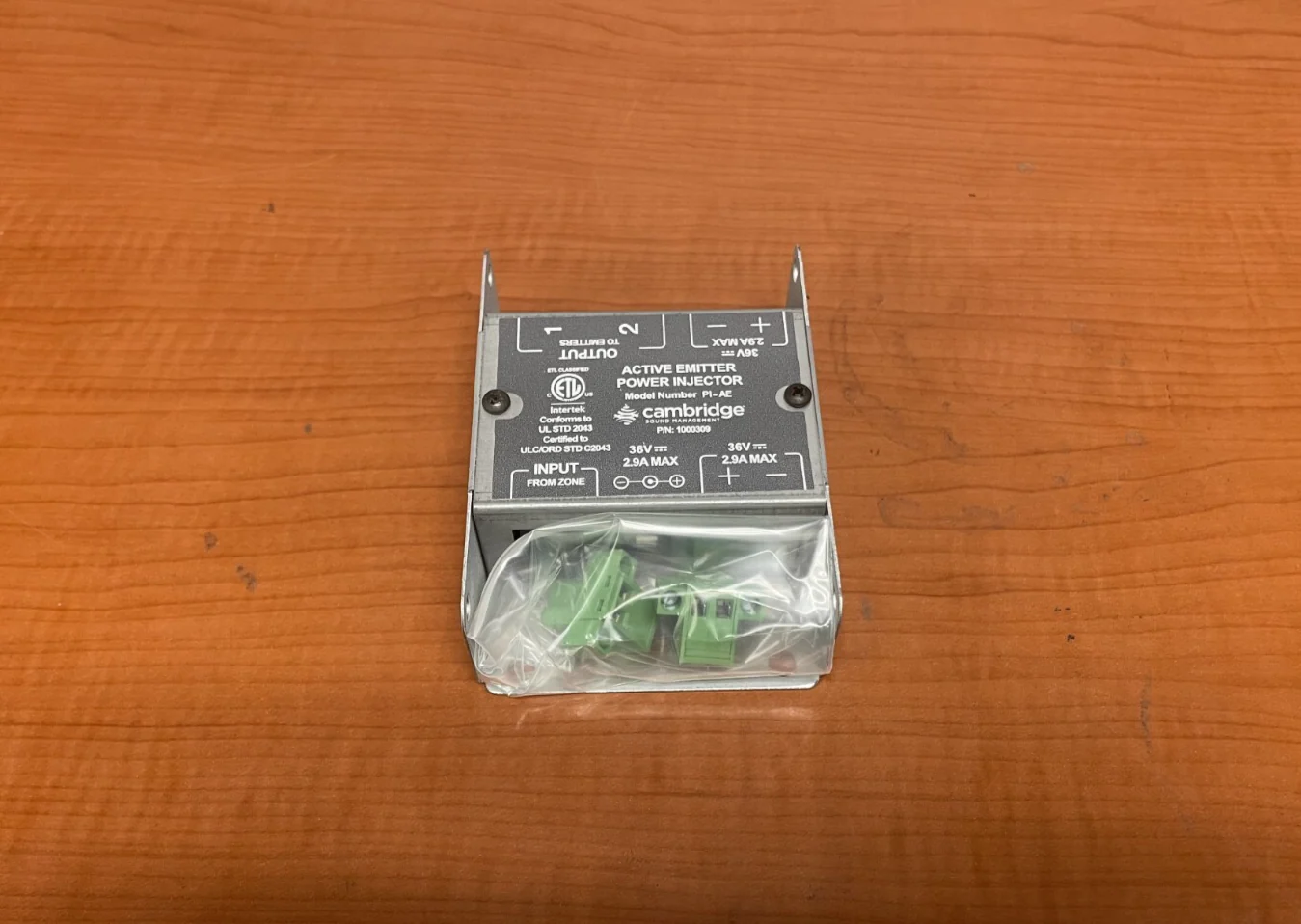 Cambridge Sound Biamp QT PI-AE Active Emitter Power Injector 1000309 - Image 3