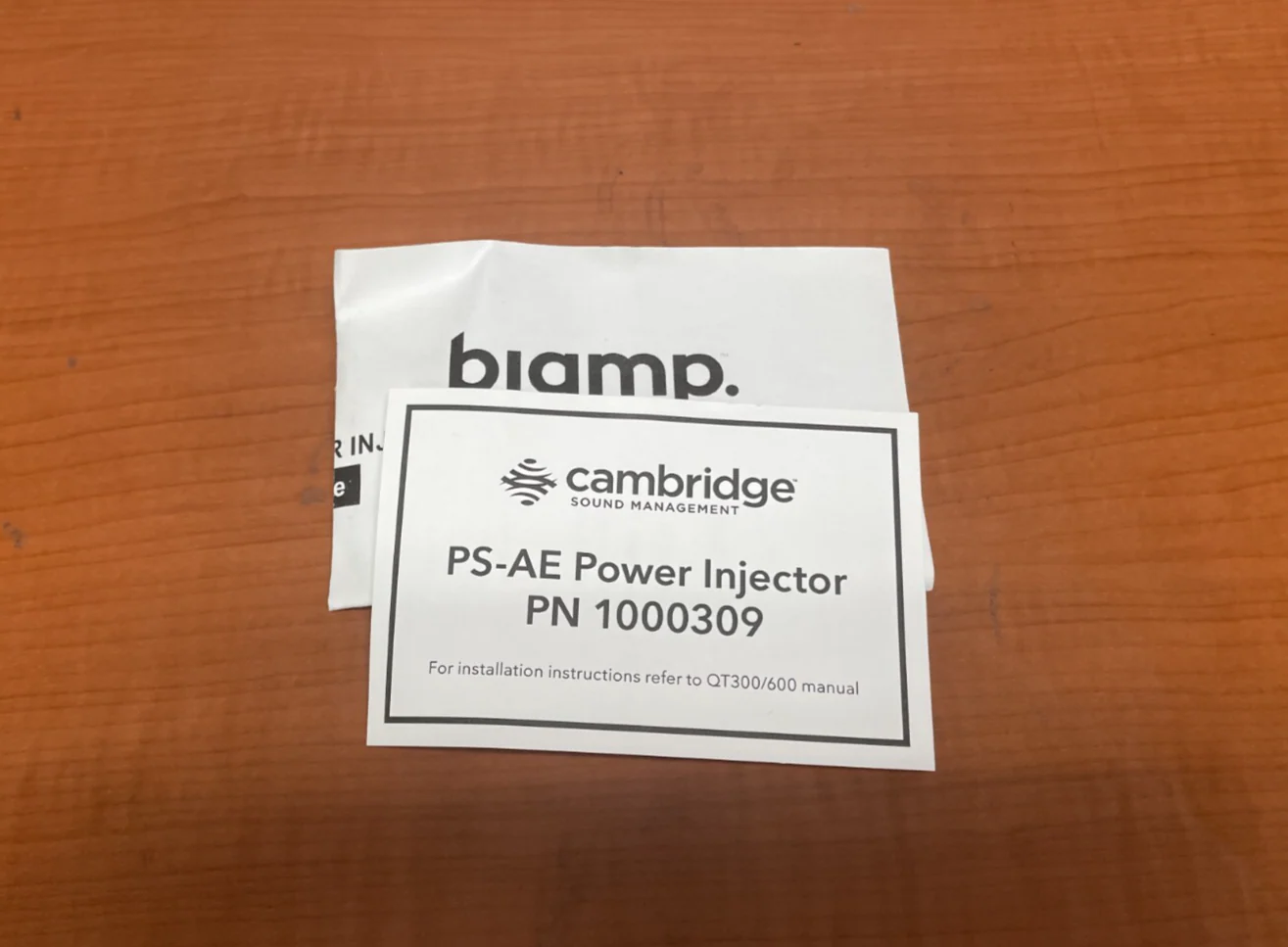 Cambridge Sound Biamp QT PI-AE Active Emitter Power Injector 1000309 - Image 6