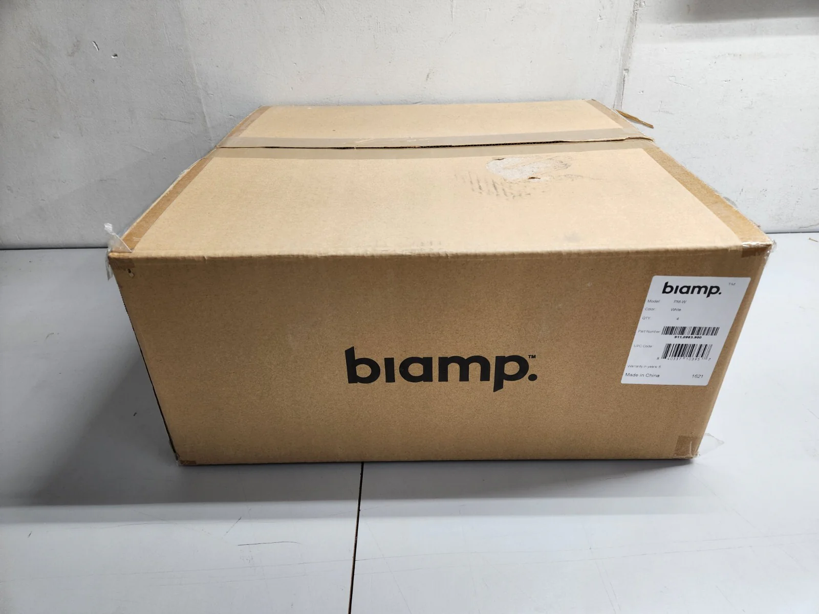 Cambridge Sound PM-W Pendant Mount Bracket (White) Box of 4 Biamp 911.0963.900 - Image 5