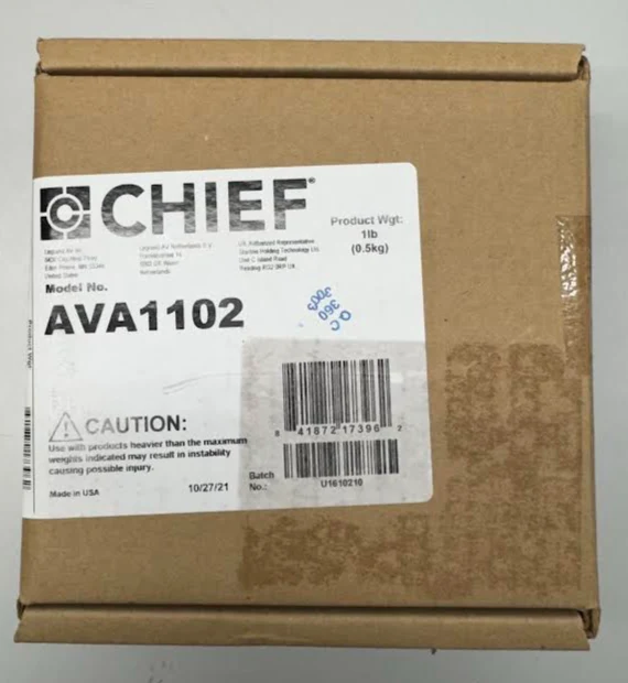 Chief AVA1102 Flat Panel Floor Support System 2 Rack Unit Accessory - Image 2